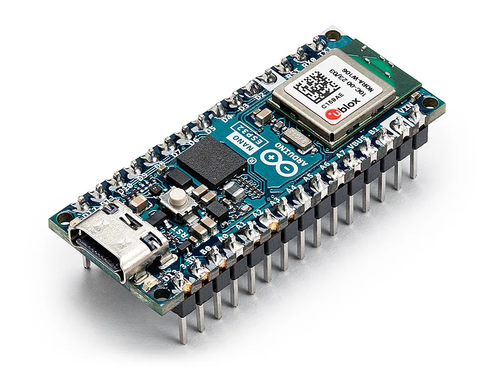 Arduino® Nano ESP32 con headers pre-soldados