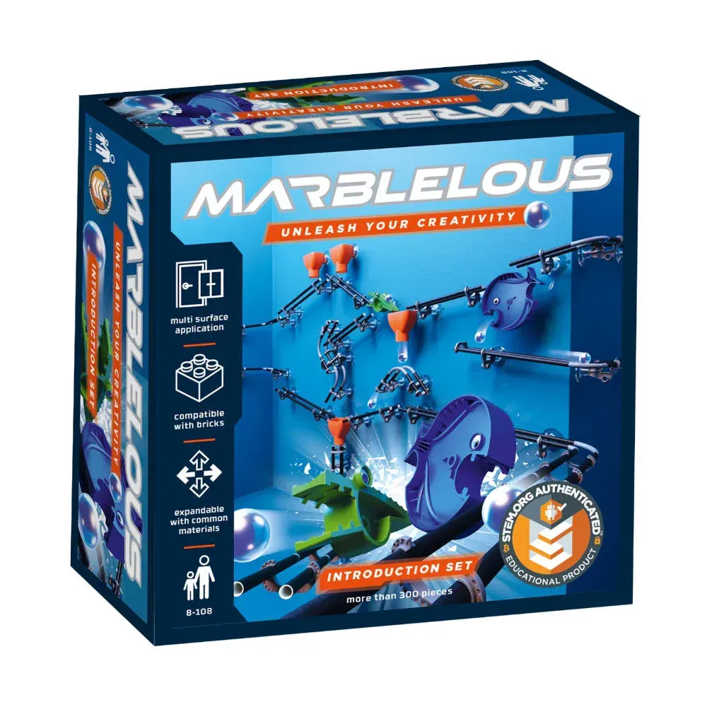 Marblelous Knikkerbaan Introduction Set 300 piezas
