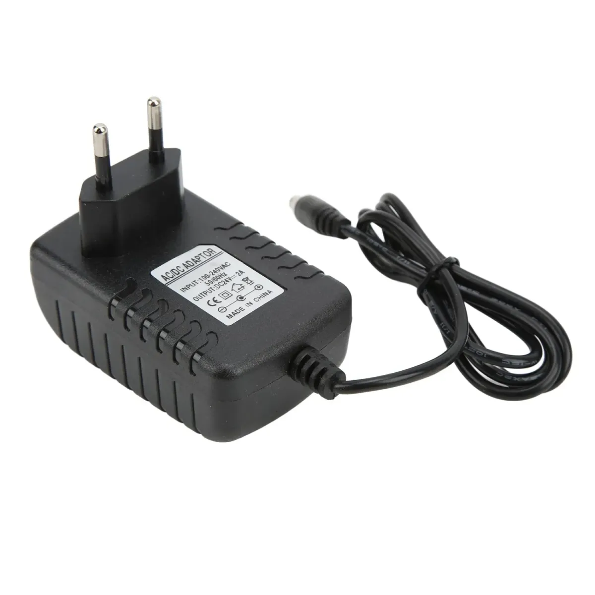 Adaptador de alimentación 24V 2A jack 5.5mm x 2.5mm