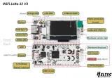 Heltec WiFi LoRa 32(V3), ESP32S3 + SX1262 LoRa Node, Compatible con Meshtastic y LoRaWAN – 3