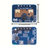 Módulo sensor de presencia humana LD2410C 24GHz – 3