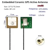Antena GPS 28dBi con conexión IPEX – 2