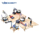 ACEBOTT ESP32 Kit de gestión del tráfico con semáforos, contador de congestión y gestión de acceso al aparcamiento QE027 – 3