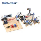 ACEBOTT ESP32 Kit de gestión del tráfico con semáforos, contador de congestión y gestión de acceso al aparcamiento QE027 – 6