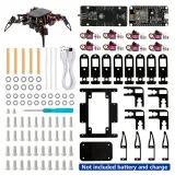 Kit de robot araña biónico cuadrúpedo ACEBOTT ESP8266 con Arduino IDE y ACECode (Scratch) – 2