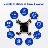 Kit de robot araña biónico cuadrúpedo ACEBOTT ESP8266 con Arduino IDE y ACECode (Scratch) – 4