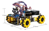 Coche robot ACEBOTT ESP32 con tracción 4x4 mecanum | Montaje propio | STEM – 2