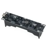 Portabaterías 18650 con cargador y módulo step-up de 12V (USB-C) – 4