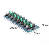 Placa de resistencias programables de 8 segmentos y 10 posiciones – 2