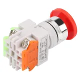 Botón de emergencia seta rojo pulsar-girar – 2