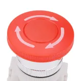 Botón de emergencia seta rojo pulsar-girar – 3