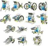 Kit educativa de energía solar Robot Solar 14 en 1 – 2