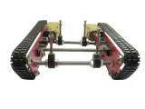 Robot tanque con orugas Chasis incluido 2 motores – 4