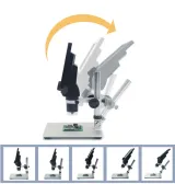 Microscopio digital (1200x) con pantalla LCD ajustable de 7 – 7