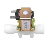 Válvula de agua o de aire solenoide 12V de plástico NC – 1