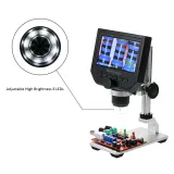 Microscopio digital 600x 3.6MP con soporte – 3
