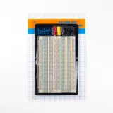 Breadboard, 1660 agujeros - ZY-204, 3 bornes – 3