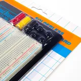 Breadboard, 1660 agujeros - ZY-204, 3 bornes – 6