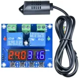 Interruptor relé doble de temperatura y humedad 12V – 1