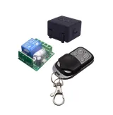 Módulo de relé programable inalámbrico incl. mando a distancia (4 botones) - 12V 433Mhz RF – 6