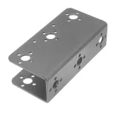 Soporte servo para, entre otros, brazo robótico / robot humanoide - U, negro, aluminio – 6
