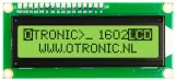LCD 1602 retroiluminación verde/amarilla con I2C pre-soldado – 1