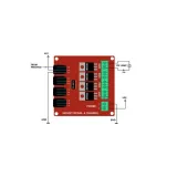 Módulo MOSFET de alta potencia 5-20V 10A - 4 canales – 2