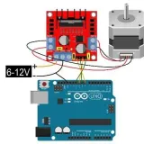 Placa controladora de motor L298N roja – 3