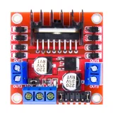 Placa controladora de motor L298N roja – 6
