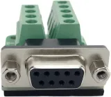 Adaptador D-SUB hembra DB9 RS232 serie a terminal de tornillo – 1