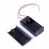 Portapilas de 9V con interruptor basculante ON/OFF de 9 voltios con tapa – 1