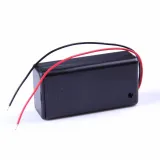 Portapilas de 9V con interruptor basculante ON/OFF de 9 voltios con tapa – 3
