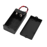 Portapilas de 9V con interruptor basculante ON/OFF de 9 voltios con tapa – 4