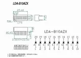 Barra LED de 10 segmentos Roja – 3