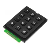 Teclado matricial 3x4 negro – 1