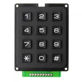 Teclado matricial 3x4 negro – 2