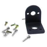 Soporte para motorreductor de aluminio de 25mm con 6 tornillos – 7