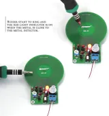 Detector de metales - Kit DIY de soldadura para principiantes - Educación STEM – 6
