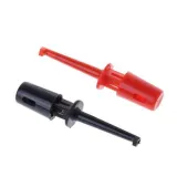 Mini clip de prueba con gancho con resorte para PCB SMD IC 43mm - Rojo – 3