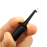 Mini clip de prueba con gancho con resorte para PCB SMD IC 43mm - Negro – 2