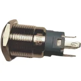 Pulsador | Moment - puls | 5V LED AZUL | RVS | 16mm – 3