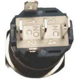 Pulsador | Momentáneo - puls | LED rojo 5V | Acero inoxidable | 16mm – 3