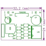 Amplificador mono de 18 Watt TDA2030 – 3