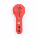 Brazo servo de aluminio CNC M3 - 25T, para MG995 MG946R MG996R MG945 S3003 – 5