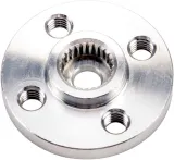 Disco redondo de aluminio (Arm Horn) para servo - 25T, entre otros MG995, MG996, S3003 – 1