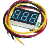 Voltímetro 0V-100V Azul – 2