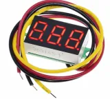 Voltímetro 0V-100V Rojo – 3