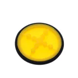 Rueda de plástico de 40mm con anillo de goma – 3