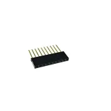 Conector header apilable hembra de 10 pines y 11 mm de alto – 1