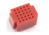 Ultra Mini Breadboard Rojo - XF-25 – 2